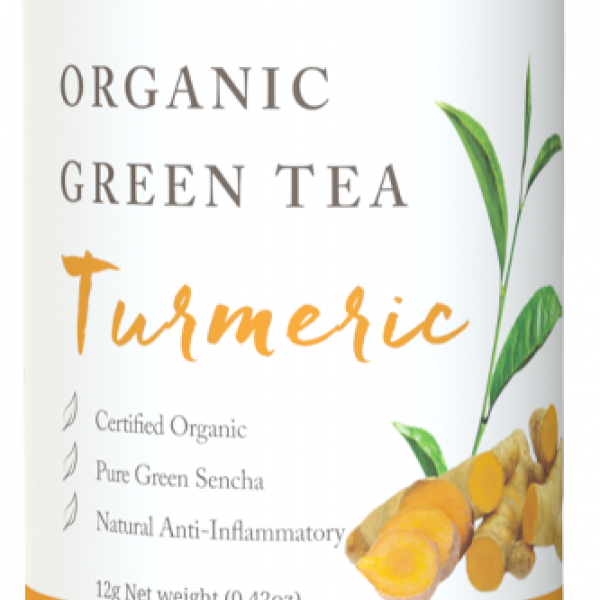Organic Sencha Tea Turmeric 